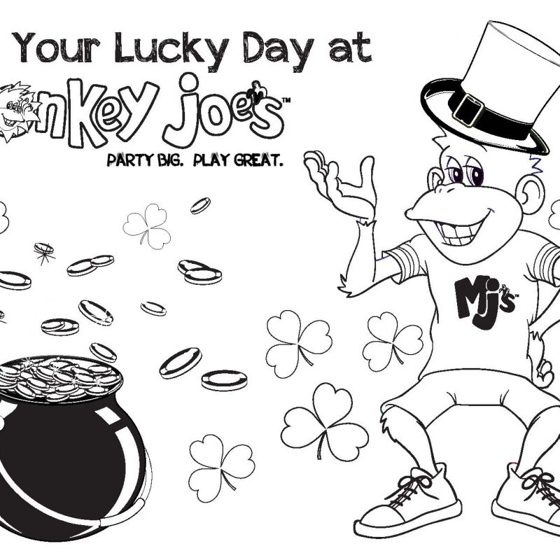 Coloring sheet - St. Patrick's Day